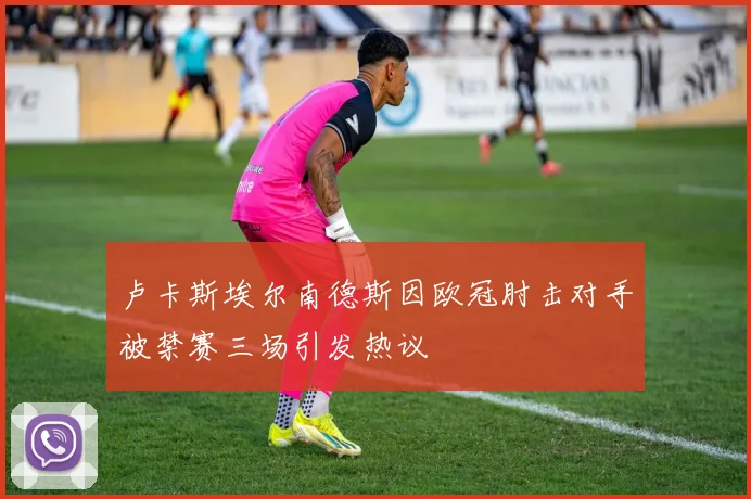 卢卡斯埃尔南德斯因欧冠肘击对手被禁赛三场引发热议
